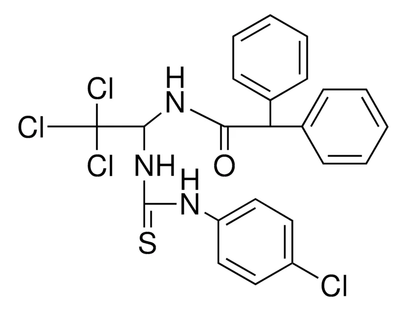 Sigma-Aldrich 2,2-DIPHENYL-N-(2,2,2-TRICHLORO-1-(3-(4-CL-PHENYL)-THIOUREIDO)-ETHYL)-ACETAMIDE，AldrichCPR