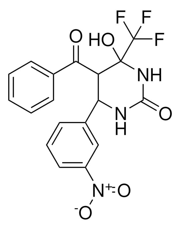 Sigma-Aldrich 5-BENZOYL-4-HO-6-(3-NITRO-PH)-4-(TRIFLUOROMETHYL)TETRAHYDRO-2(1H)-PYRIMIDINONE,AldrichCPR