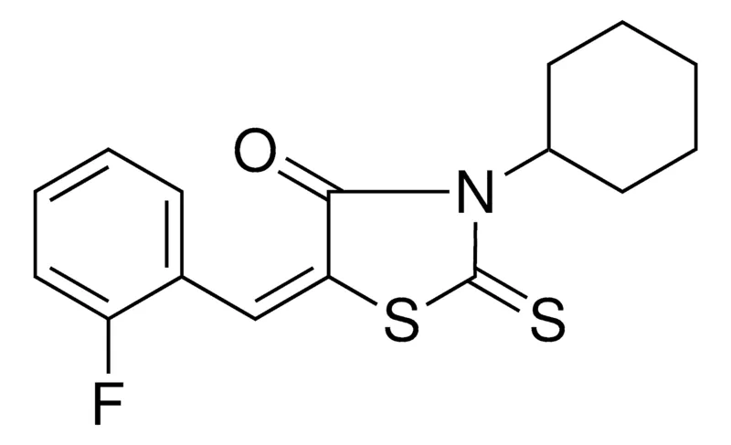 Sigma-Aldrich 3-CYCLOHEXYL-5-(2-FLUORO-BENZYLIDENE)-2-THIOXO-THIAZOLIDIN-4-ONE,AldrichCPR