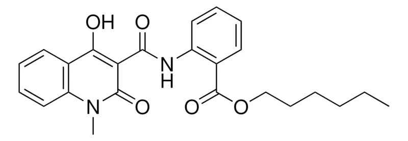 Sigma-Aldrich 2-((4-HO-1-ME-2-OXO-1,2-2H-QUINOLINE-3-CARBONYL)-AMINO)-BENZOIC ACID HEXYL ESTER，AldrichCPR
