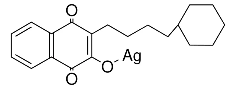 Sigma-Aldrich Q127 2-(4-CYCLOHEXYLBUTYL)-3-HYDROXY-1,4-NAPHTHOQUINONE SILVER SALT,AldrichCPR