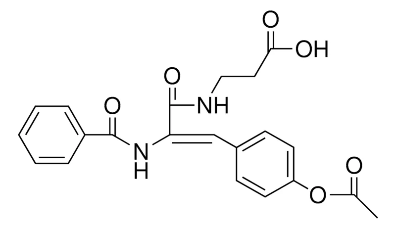 Sigma-Aldrich 3-(3-(4-ACETOXY-PHENYL)-2-BENZOYLAMINO-ACRYLOYLAMINO)-PROPIONIC ACID,AldrichCPR