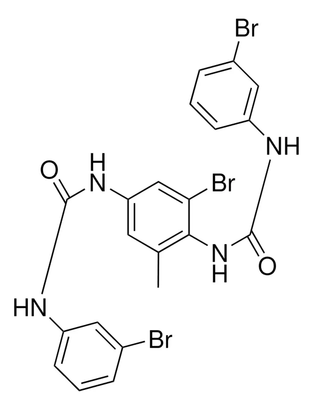 Sigma-Aldrich 1,1'-(2-BROMO-6-METHYL-1,4-PHENYLENE)BIS(3-(3-BROMOPHENYL)UREA),AldrichCPR