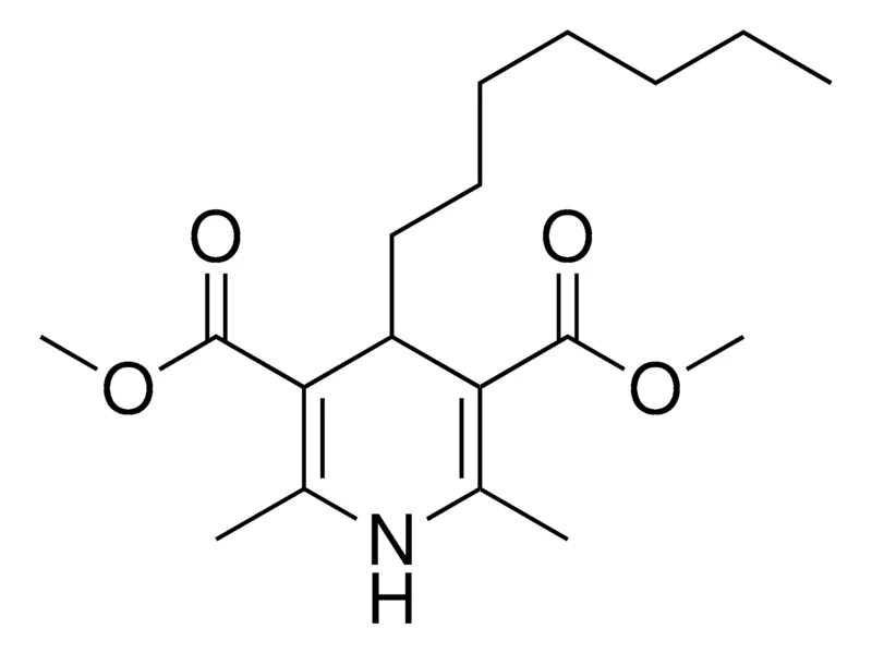 Sigma-Aldrich 4-HEPTYL-2,6-DIMETHYL-1,4-DIHYDRO-PYRIDINE-3,5-DICARBOXYLIC ACID DIMETHYL ESTER,AldrichCPR