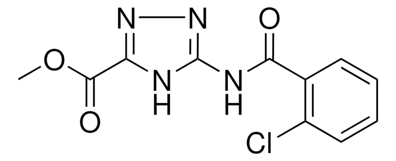 Sigma-Aldrich METHYL 5-((2-CHLOROBENZOYL)AMINO)-4H-1,2,4-TRIAZOLE-3-CARBOXYLATE,AldrichCPR