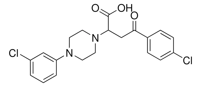 Sigma-Aldrich 4-(4-CHLORO-PHENYL)-2-(4-(3-CHLORO-PHENYL)-PIPERAZIN-1-YL)-4-OXO-BUTYRIC ACID,AldrichCPR