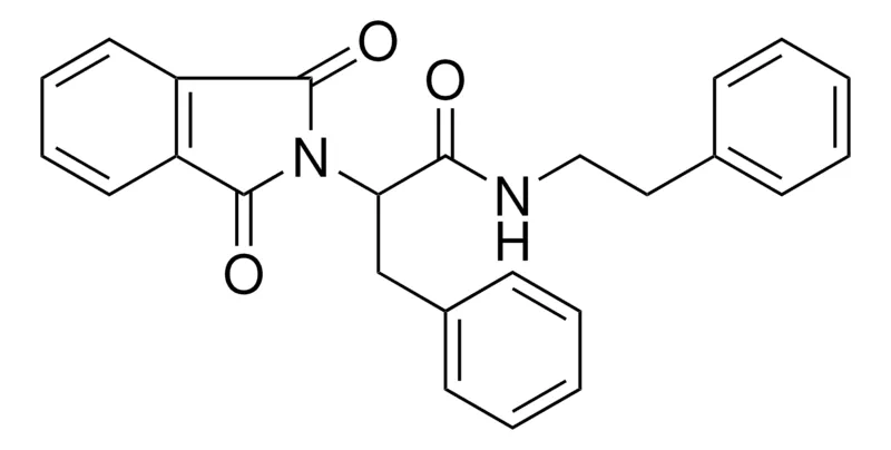 Sigma-Aldrich 2-(1,3-DIOXO-1,3-DIHYDRO-ISOINDOL-2-YL)-N-PHENETHYL-3-PHENYL-PROPIONAMIDE,AldrichCPR