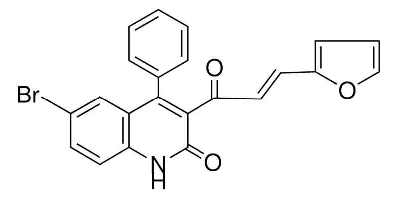 Sigma-Aldrich 6-BROMO-3-(3-FURAN-2-YL-ACRYLOYL)-4-PHENYL-1H-QUINOLIN-2-ONE，AldrichCPR