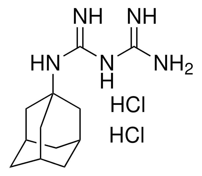 Sigma-Aldrich N-(1-ADAMANTYL)IMIDODICARBONIMIDIC DIAMIDE DIHYDROCHLORIDE,AldrichCPR