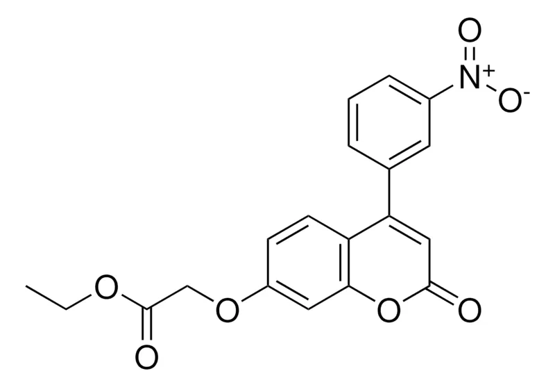 Sigma-Aldrich (4-(3-NITRO-PHENYL)-2-OXO-2H-CHROMEN-7-YLOXY)-ACETIC ACID ETHYL ESTER,AldrichCPR