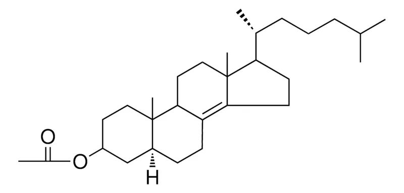 Sigma-Aldrich 5-ALPHA-CHOLEST-8(14)-EN-3-BETA-YL ACETATE,AldrichCPR