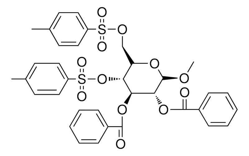 Sigma-Aldrich 4,6-BIS-O-(P-TOSYL)-2,3-DI-O-BENZOYL-1-O-METHYL-BETA-D-GLUCOSIDE，AldrichCPR