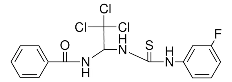 Sigma-Aldrich N-(2,2,2-TRICHLORO-1-(3-(3-FLUORO-PHENYL)-THIOUREIDO)-ETHYL)-BENZAMIDE,AldrichCPR