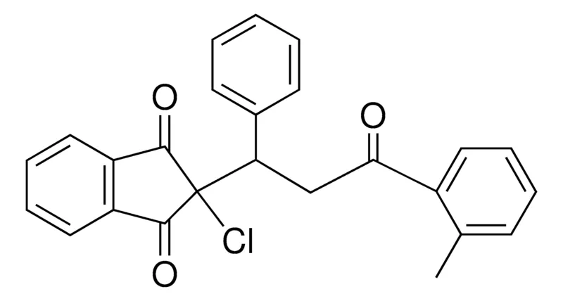 Sigma-Aldrich 2-CHLORO-2-(3-OXO-1-PHENYL-3-O-TOLYL-PROPYL)-INDAN-1,3-DIONE,AldrichCPR