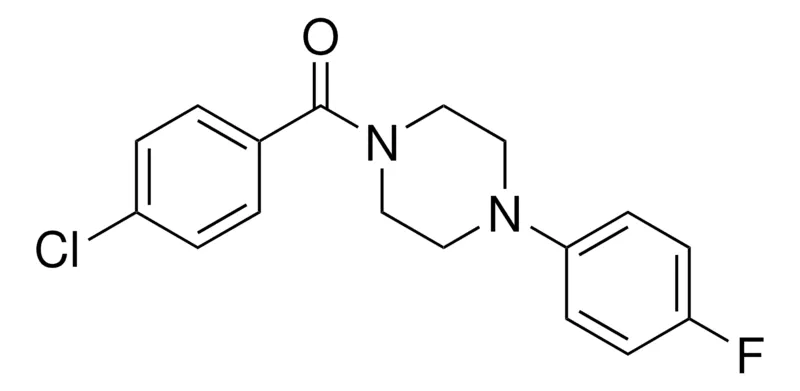 Sigma-Aldrich (4-CHLORO-PHENYL)-(4-(4-FLUORO-PHENYL)-PIPERAZIN-1-YL)-METHANONE，AldrichCPR