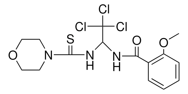 Sigma-Aldrich 2-MEO-N-(2,2,2-TRICHLORO-1-((MORPHOLINE-4-CARBOTHIOYL)-AMINO)-ETHYL)-BENZAMIDE，AldrichCPR