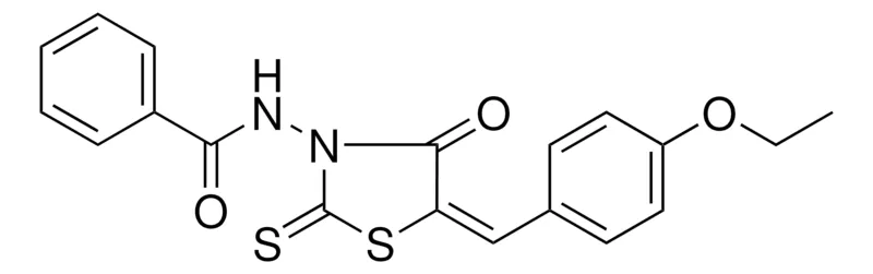 Sigma-Aldrich N-(5-(4-ETHOXY-BENZYLIDENE)-4-OXO-2-THIOXO-THIAZOLIDIN-3-YL)-BENZAMIDE,AldrichCPR