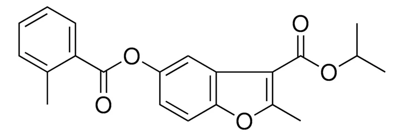 Sigma-Aldrich 2-METHYL-5-(2-METHYL-BENZOYLOXY)-BENZOFURAN-3-CARBOXYLIC ACID ISOPROPYL ESTER,AldrichCPR