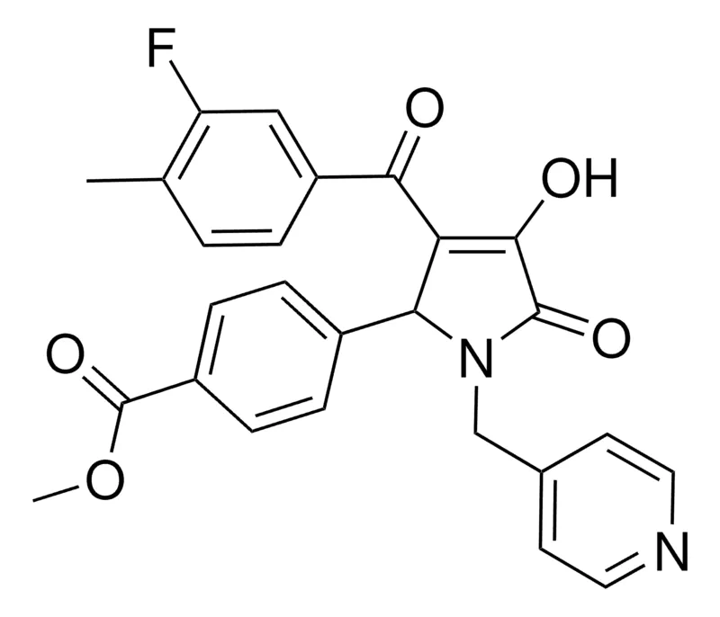 Sigma-Aldrich METHYL 4-[3-(3-FLUORO-4-METHYLBENZOYL)-4-HYDROXY-5-OXO-1-(4-PYRIDINYLMETHYL)-2,5-DIHYDRO-1H-PYRROL-2-YL]BENZOATE，AldrichCPR