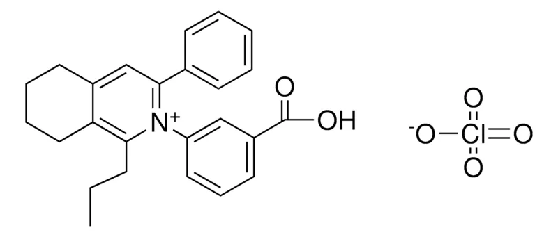 Sigma-Aldrich 2-(3-CARBOXY-PH)-3-PH-1-PROPYL-5,6,7,8-TETRAHYDRO-ISOQUINOLINIUM, PERCHLORATE,AldrichCPR