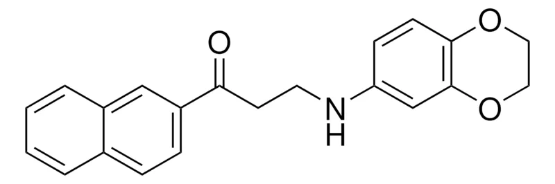 Sigma-Aldrich 3-(2,3-DIHYDRO-1,4-BENZODIOXIN-6-YLAMINO)-1-(2-NAPHTHYL)-1-PROPANONE,AldrichCPR
