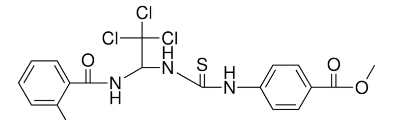 Sigma-Aldrich 4-(3-(2,2,2-TRICHLORO-(2-ME-BENZOYLAMINO)-ET)-THIOUREIDO)-BENZOIC ACID ME ESTER,AldrichCPR