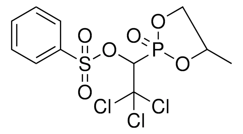 Sigma-Aldrich 2,2,2-TRICHLORO-1-(4-METHYL-2-OXIDO-1,3,2-DIOXAPHOSPHOLAN-2-YL)ETHYL BENZENESULFONATE，AldrichCPR