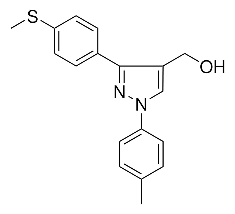 Sigma-Aldrich (1-(4-METHYLPHENYL)-3-(4-(METHYLTHIO)PHENYL)-1H-PYRAZOL-4-YL)METHANOL,AldrichCPR