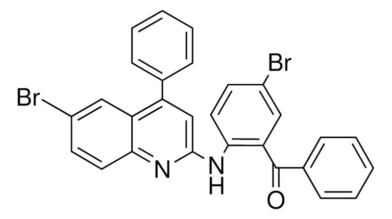 Sigma-Aldrich (5-BROMO-2-(6-BROMO-4-PHENYL-QUINOLIN-2-YLAMINO)-PHENYL)-PHENYL-METHANONE,AldrichCPR