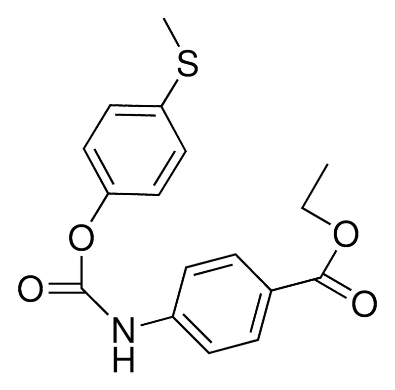 Sigma-Aldrich 4-(METHYLTHIO)PHENYL N-(4-(ETHOXYCARBONYL)PHENYL)CARBAMATE,AldrichCPR