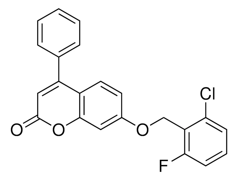Sigma-Aldrich 7-(2-CHLORO-6-FLUORO-BENZYLOXY)-4-PHENYL-CHROMEN-2-ONE,AldrichCPR