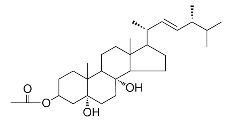 Sigma-Aldrich (22E)-5,8-DIHYDROXY-5-ALPHA,8-ALPHA-ERGOST-22-EN-3-BETA-YL ACETATE,AldrichCPR