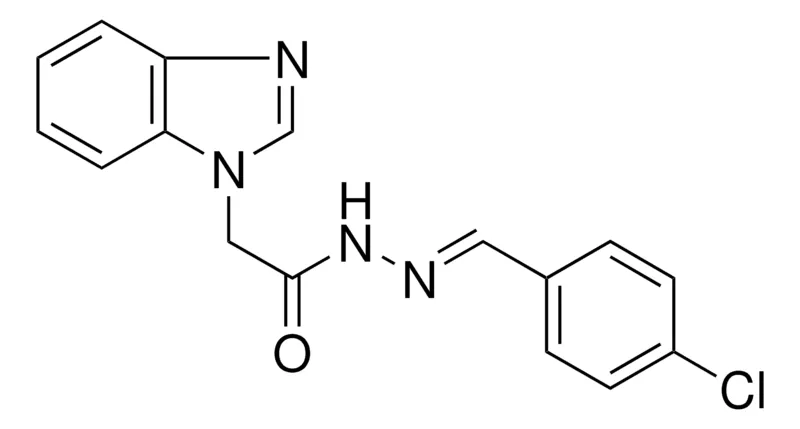 Sigma-Aldrich 2-BENZOIMIDAZOL-1-YL-ACETIC ACID (4-CHLORO-BENZYLIDENE)-HYDRAZIDE，AldrichCPR