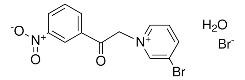 Sigma-Aldrich 3-BROMO-1-(2-(3-NITRO-PHENYL)-2-OXO-ETHYL)-PYRIDINIUM, BROMIDE HYDRATE,AldrichCPR