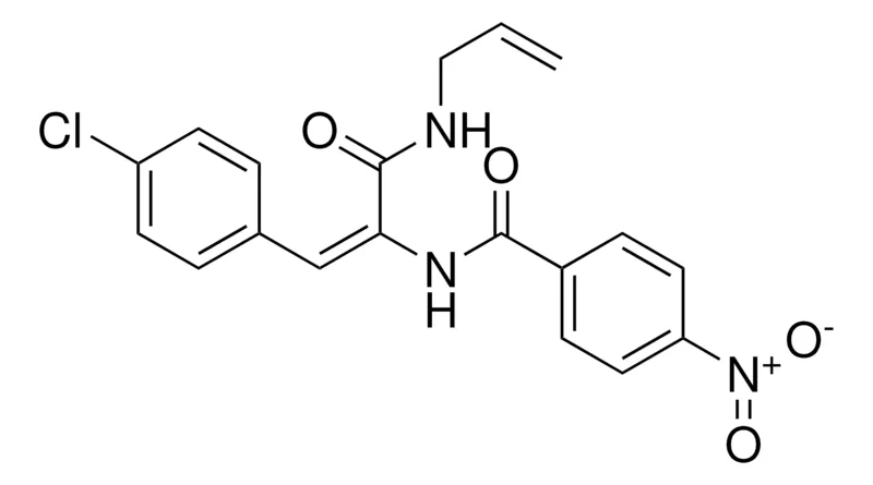 Sigma-Aldrich N-(1-ALLYLCARBAMOYL-2-(4-CHLORO-PHENYL)-VINYL)-4-NITRO-BENZAMIDE,AldrichCPR