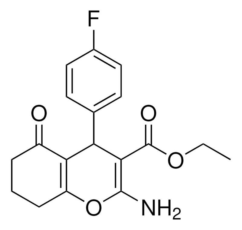 Sigma-Aldrich 2-AMINO-4-(4-F-PH)-5-OXO-5,6,7,8-4H-4H-CHROMENE-3-CARBOXYLIC ACID ETHYL ESTER，AldrichCPR