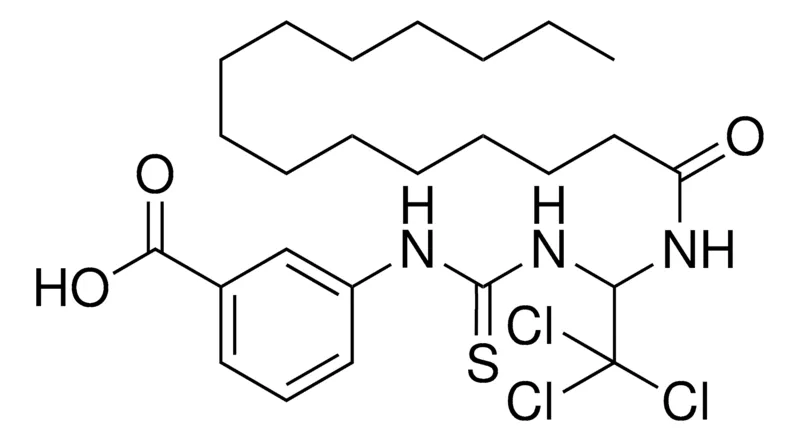 Sigma-Aldrich 3-(3-(2,2,2-TRICHLORO-1-PENTADECANOYLAMINO-ETHYL)-THIOUREIDO)-BENZOIC ACID，AldrichCPR