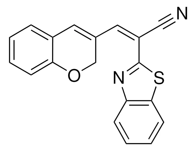 Sigma-Aldrich 2-(1,3-BENZOTHIAZOL-2-YL)-3-(2H-CHROMEN-3-YL)ACRYLONITRILE,AldrichCPR