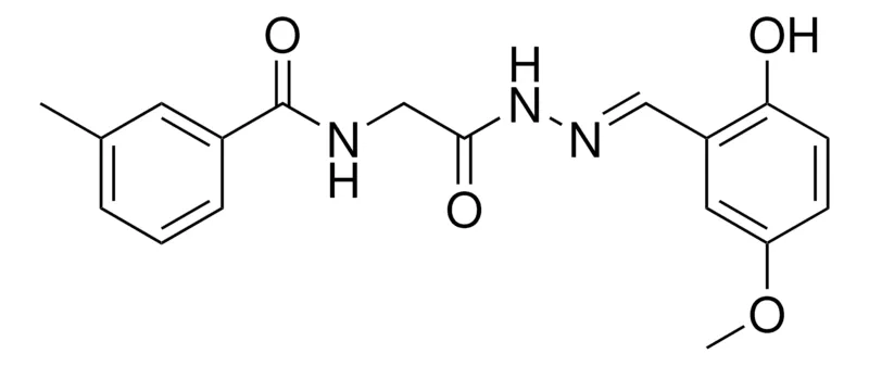Sigma-Aldrich N-(2-(2-(2-HYDROXY-5-METHOXYBENZYLIDENE)HYDRAZINO)-2-OXOETHYL)-3-METHYLBENZAMIDE，AldrichCPR