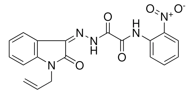 Sigma-Aldrich 2(N'-(1-ALLYL-2-OXO-2H-INDOL-3-YLIDENE)-HYDRAZINO)-N-(2-NITRO-PH)2-OXO-ACETAMIDE，AldrichCPR