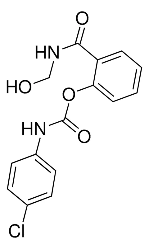 Sigma-Aldrich 2-(N-(HYDROXYMETHYL)CARBAMOYL)PHENYL N-(4-CHLOROPHENYL)CARBAMATE,AldrichCPR