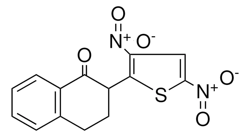 Sigma-Aldrich 2-(3,5-DINITRO-THIOPHEN-2-YL)-3,4-DIHYDRO-2H-NAPHTHALEN-1-ONE,AldrichCPR