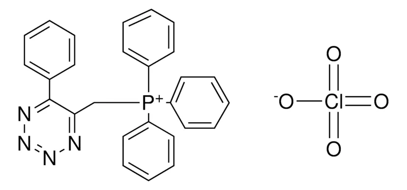 Sigma-Aldrich TRIPHENYL-(6-PHENYL-(1,2,3,4)TETRAZIN-5-YLMETHYL)-PHOSPHONIUM, PERCHLORATE,AldrichCPR