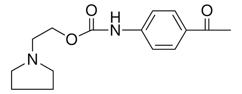 Sigma-Aldrich (4-ACETYL-PHENYL)-CARBAMIC ACID 2-PYRROLIDIN-1-YL-ETHYL ESTER,AldrichCPR