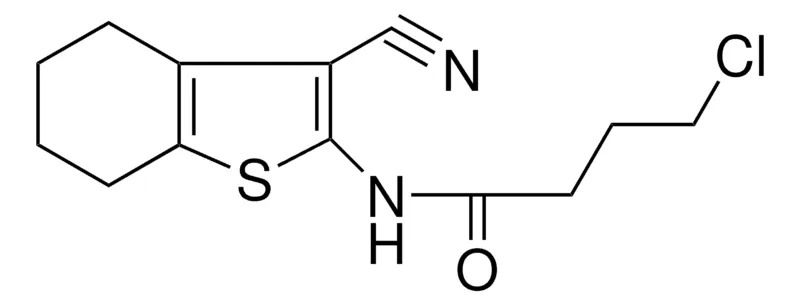 Sigma-Aldrich 4-CHLORO-N-(3-CYANO-4,5,6,7-TETRAHYDRO-BENZO(B)THIOPHEN-2-YL)-BUTYRAMIDE,AldrichCPR
