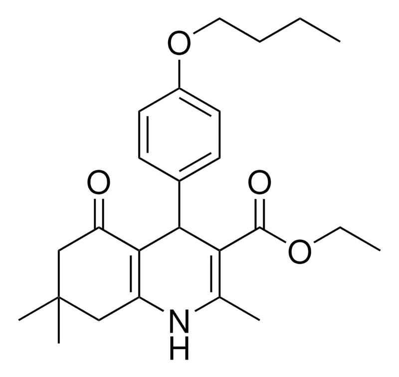 Sigma-Aldrich 4-(4-BUTOXY-PH)-2,7,7-TRIMETHYL-5-OXO-6H-QUINOLINE-3-CARBOXYLIC ACID ET ESTER,AldrichCPR