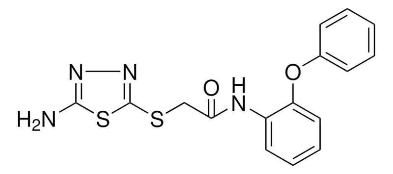 Sigma-Aldrich 2-(5-AMINO-(1,3,4)THIADIAZOL-2-YLSULFANYL)-N-(2-PHENOXY-PHENYL)-ACETAMIDE,AldrichCPR