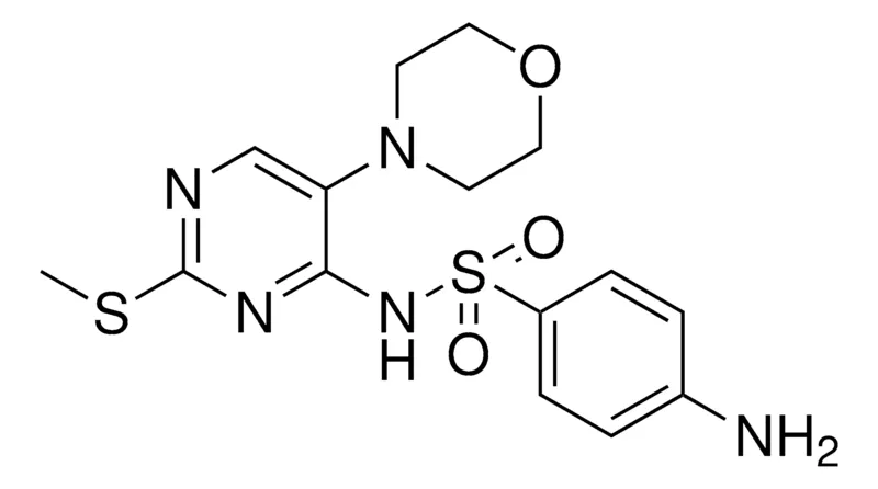 Sigma-Aldrich 4-AMINO-N-(2-METHYLSULFANYL-5-MORPHOLIN-4-YL-PYRIMIDIN-4-YL)-BENZENESULFONAMIDE,AldrichCPR