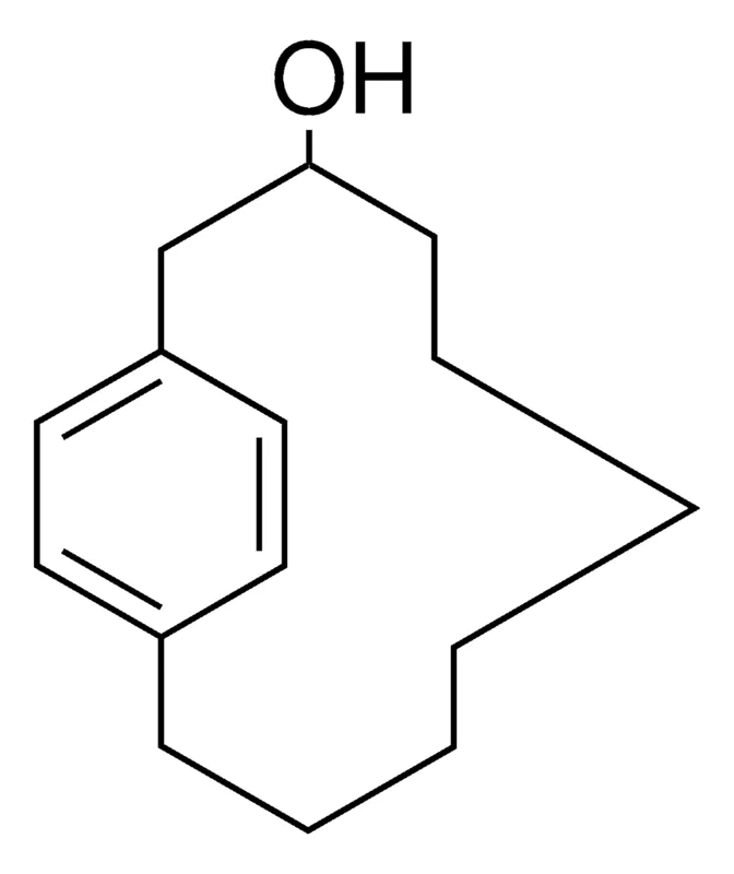 Sigma-Aldrich BICYCLO(9.2.2)PENTADECA-1(14),11(15),12-TRIEN-3-OL,AldrichCPR