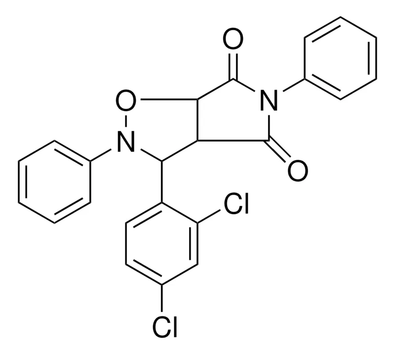 Sigma-Aldrich 3-(2,4-DI-CL-PH)-2,5-DIPHENYLDIHYDRO-2H-PYRROLO(3,4-D)ISOXAZOLE-4,6(3H,5H)-DIONE,AldrichCPR
